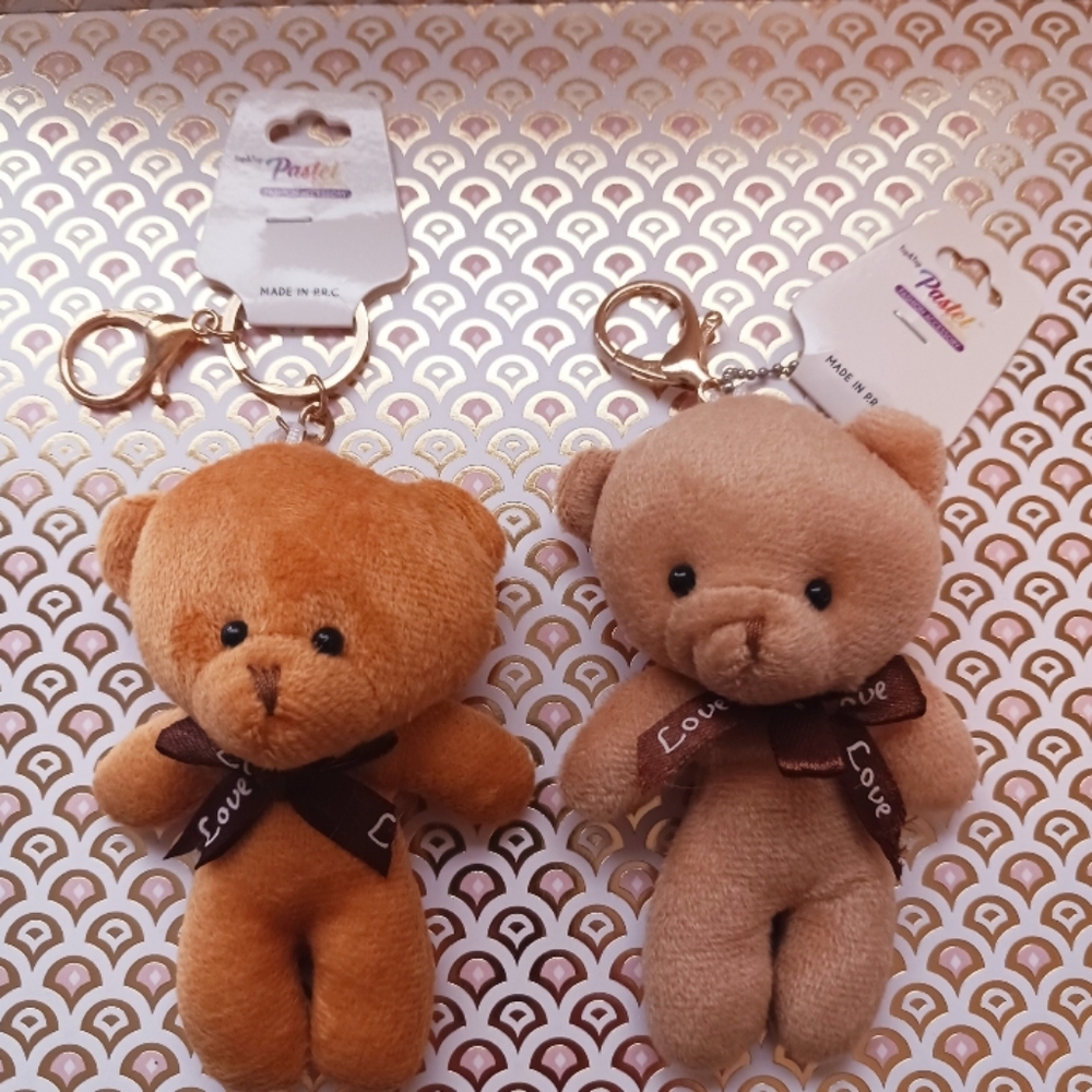 2/Teddy Bear Keychain/bag Charm